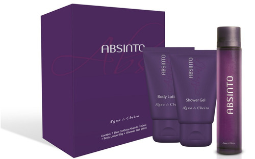 Kit Perfume Absinto Feminino - Água De Cheiro