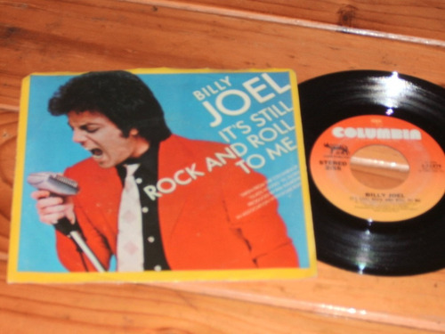 Billy Joel It's Still Rock & Roll To Me Simple Vinilo 80 Usa