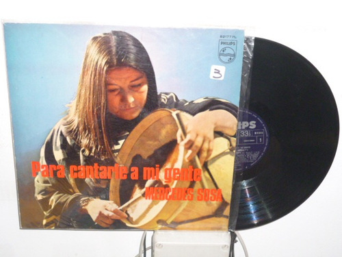 Mercedes Sosa Para Cantarle A Mi Gente Vinilo Argentino