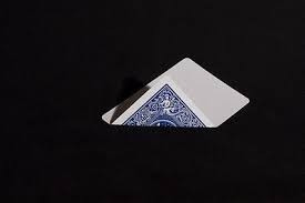 Gaff Card Bicycle Original Cara Blanca Y Dorso Azul Magia 