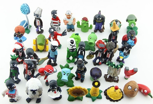 Plantas V/s Zombies, Set 40 Figuras