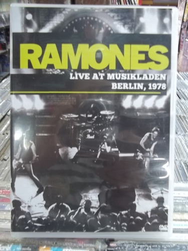 Ramones Live At Musikladen Berlin 1978 Dvd Original Impecáve