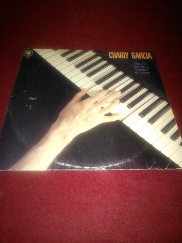 Vinilo Charly Garcia Filosofia Barata Y Zapato M/b/e Hag/env