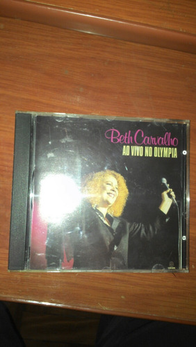 Cd: Beth Carvalho Ao Vivo No Olympia (Usado)
