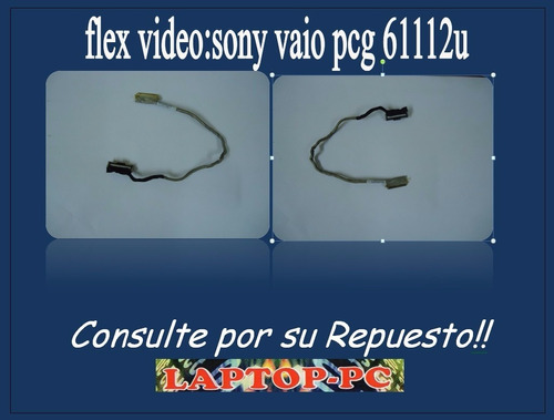Flex Video Sony Vaio Pcg-61112u