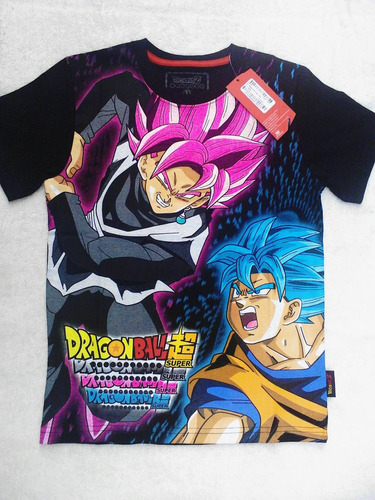 Polos Dragon Ball Z Original 100% Algodón Para Niños