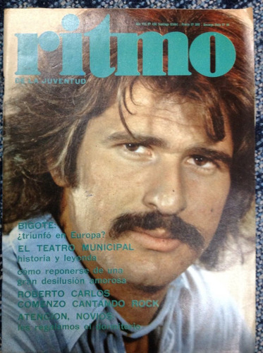 Revista Ritmo Arrocet Nº456, Jun 74 Roberto Carlos Janson