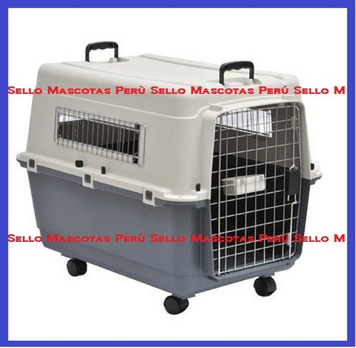 Varikennel Transportador Jaula Para Perro Mediano Ruedas