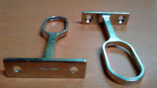 Soportes Para Tubos D Closet Ovalados El Precio Es X3 Unidad