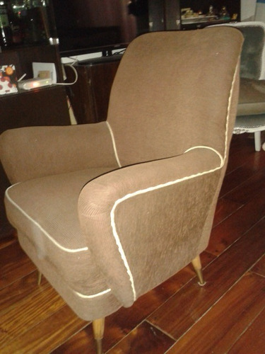 Sillón Diseño Escandinavo Mid Century Vintage