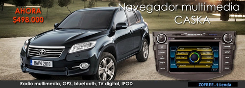 Radio Full Tech Para Toyota Rav4, Garantia Caska Con Cámara