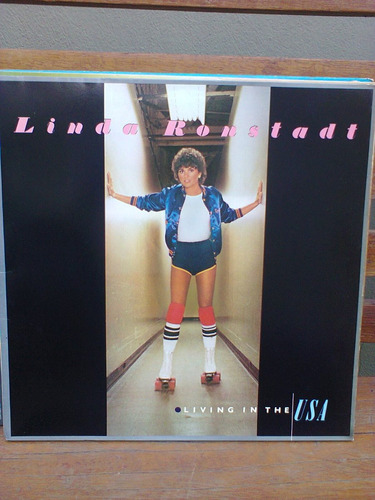 Lp Linda Rondstadt Living In The Usa Capa Dupla C/encarte 