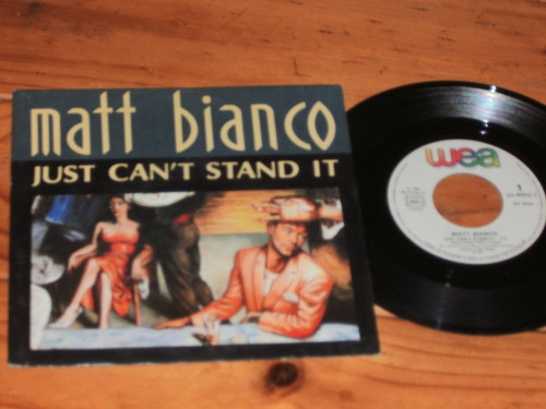 Matt Bianco Just Can't Do It Vinilo Simple Synth-pop Francia