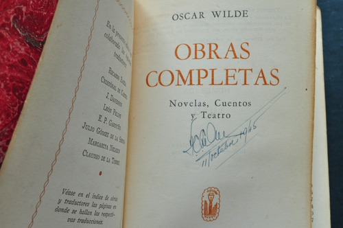Obras Completas Oscar Wilde T2 Gil Editor Poemas Ensayos
