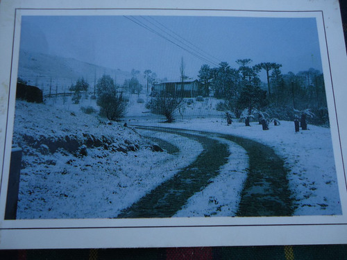 Fotopostal De Brasil Con Nieve Año 1989