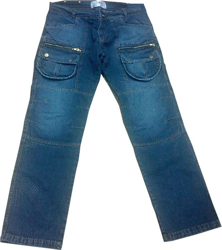 Pantalon Para Moto O Tiempo Libre Con Proteccion En Jeans
