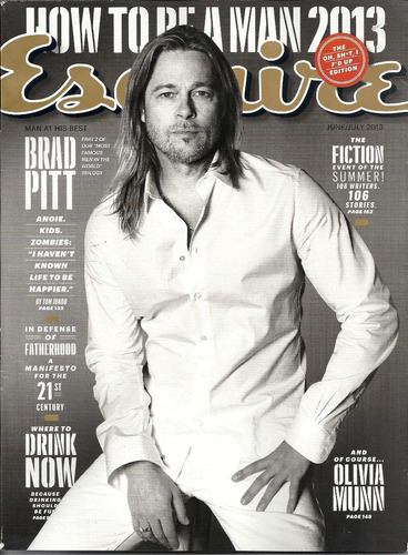 Esquire: Brad Pitt / Melissa Mccarthy / Cassie / Olivia Munn