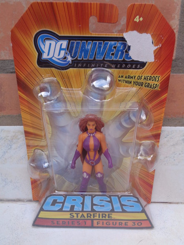 Dc Universe Crisis Starfire  Heroes Comic 10cm Mattel