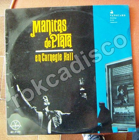 Españoles, Manita De Plata, En Carnegie Hall, Lp 12´,