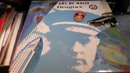 Art Of Noise Dragnet Vinilo Maxi Impecable Raro De Ver Usa