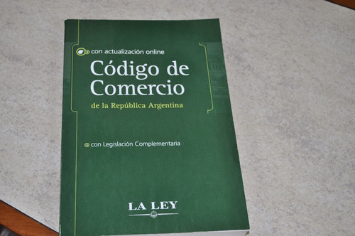 Codigo De Comercio De La Rep. Argentina C/legislacion Comple