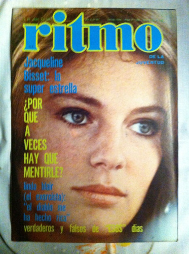 Revista Ritmo Jacqueline Bisset  Nº501, Ab 1975 Hernaldo