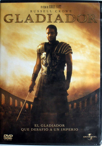 Dvd Gladiador Ridley Scott Joaquin Phoenix  Russell Crowe
