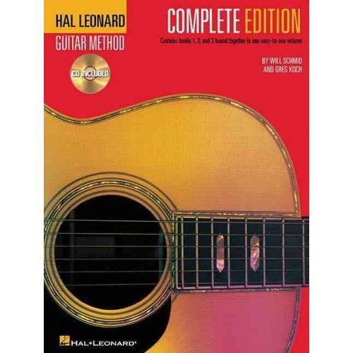 Método De Guitarra Hal Leonard Edición Completa: Libros 1