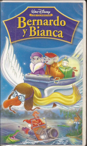 Bernardo Y Bianca    De Walt Disney En Vhs Original