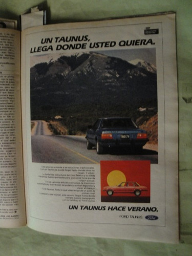 Publicidad Ford Taunus Año 1983