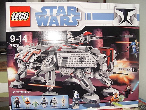 Lego Star Wars The Clone Wars At-te Walker 7675 - 798 Peças