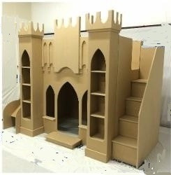 Cama Castelo Infantil Sem Pintura