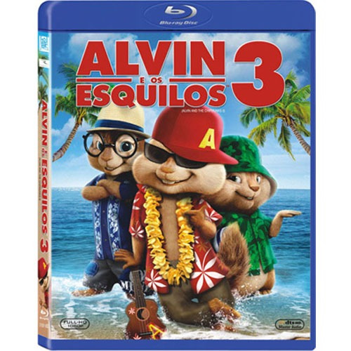 Blu-ray Alvin E Os Esquilos 3 - Original