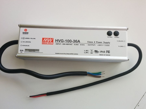 Mean Well Hvg-100-36a Fuente De Poder 36v 2.65a Pwm