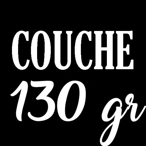 Papel Couchè Brillante 130 Gr. Resma 100 Hojas Carta Revista