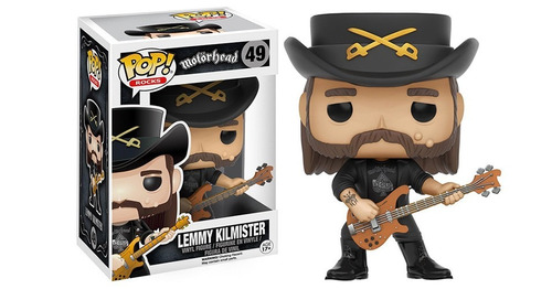 Lemmy Kilmister Motorhead Funko Pop! Nuevo En Stock