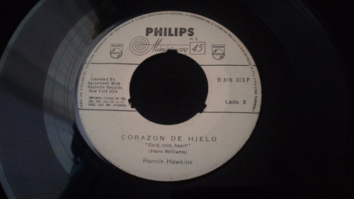 Single Ronnie Hawkins Corazon De Hielo