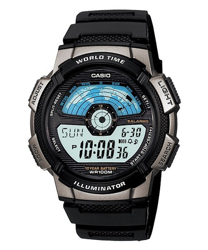 Reloj Casio Ae-1100w-1a Agente Oficial Barrio Belgrano