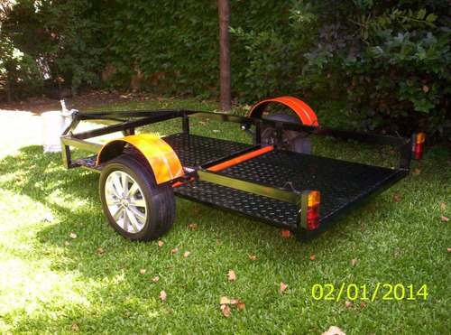 Trailer Para 3 Motos O 2,karting