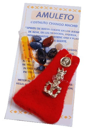 Amuleto Cubano Cósmico Chango Macho..