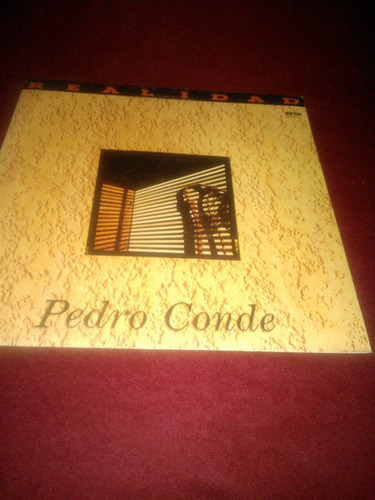 Vinilo Pedro Conde Realidad C/insert Exel/est Hago Envio