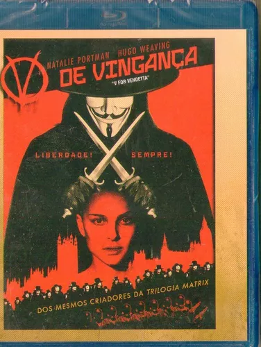 V de VINGANÇA (Natalie Portman/Hugo Weaving) dos criadores de