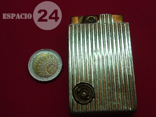 Antiguo Encendedor Mechero Lighter De Mesa Con Caja Musical