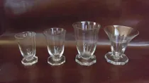 Comprar Juego De Copas Y Jarras Antiguas De Cristal Art Deco