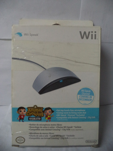 Wii Nintendo Microphone De Manos Libre Para Wii