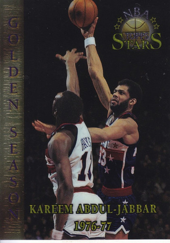 1996 Topps Stars Finest Gs Kareem Abdul Jabbar Lakers