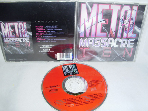 Metal Massacre - Ten ( Metal Blade Music For Nations)