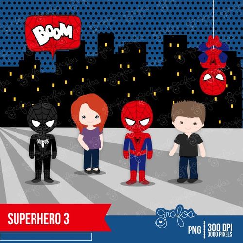 Kit Imprimible Spiderman Imagenes Clipart