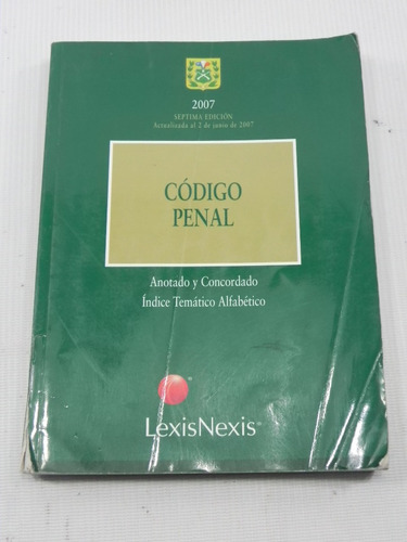 Codigo Penal Chile Año 2007 Carabineros