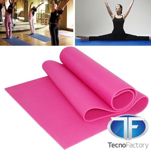 Colchoneta Alfombra Mat De Yoga Pilates 172 X 60 Cms